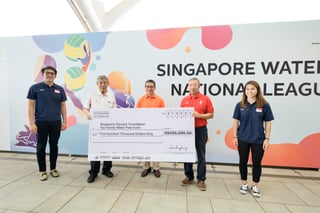 Singapore’s top water polo family donates $500,000 to start fund for the sport