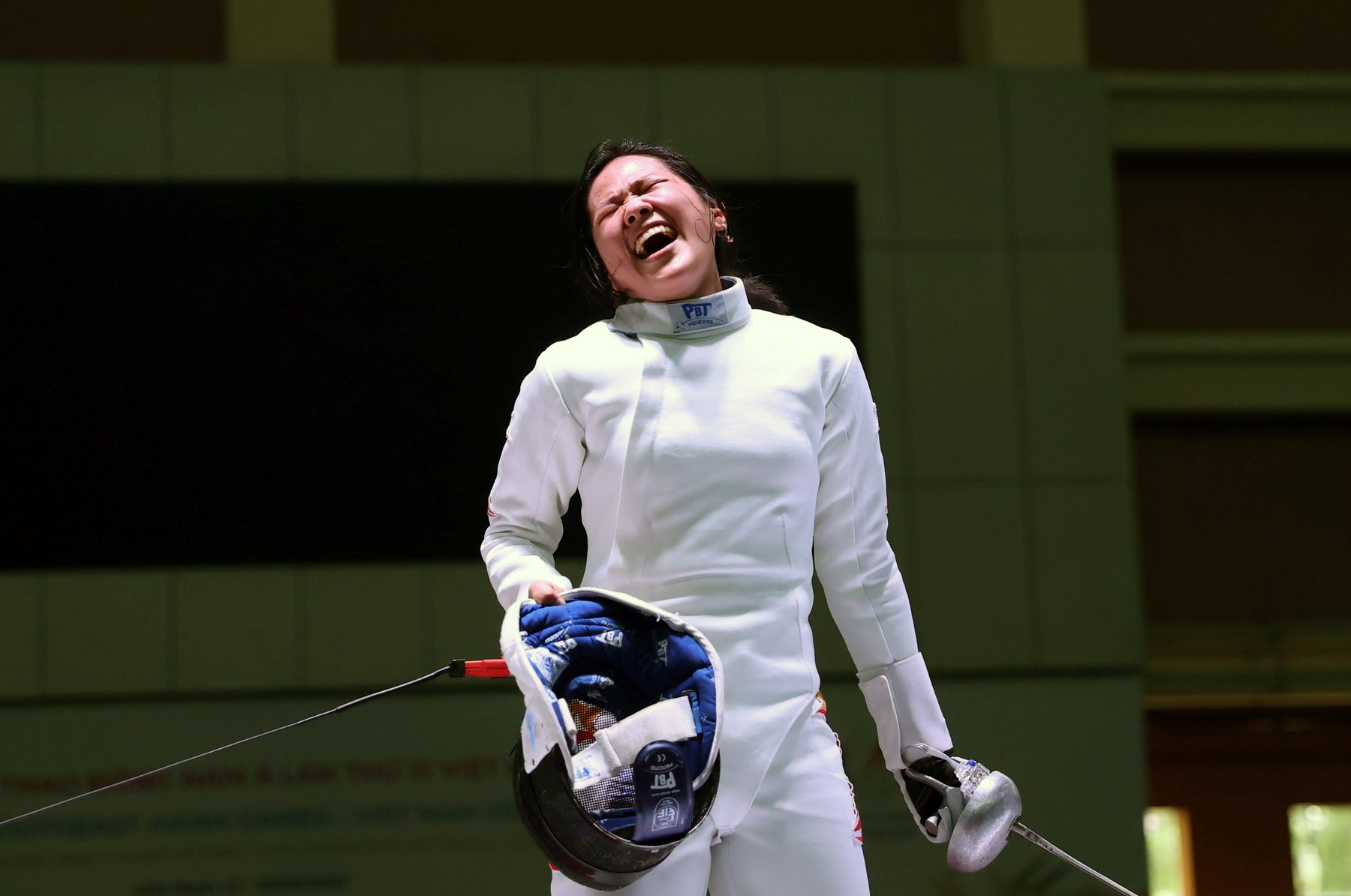 SEA Games fencing debutante Elle Koh, wins Epee gold in Singapore finish!