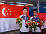 Bowler Cherie Tan wins Women’s Singles Gold to extend TeamSG’s streak!