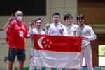 TeamSG's Fencers finish top nation in Southeast Asia, shooting and table tennis win first gold medals!