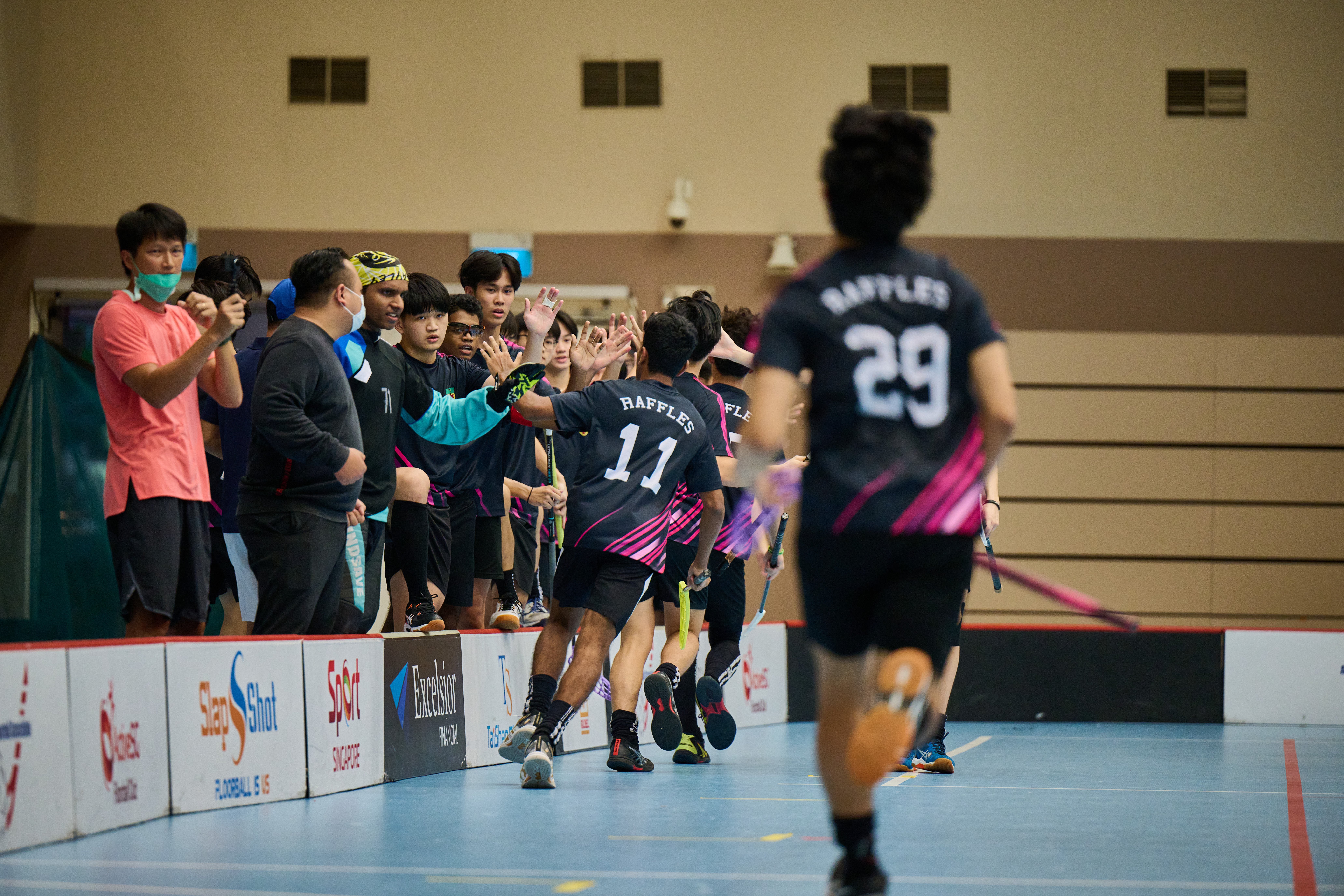 20220519_20220519 SSSC Floorball National A Div Boys Semi Finals Raffles Junior College Vs Anglo-Chinese Junior College_Siaw Woon Chong_0005