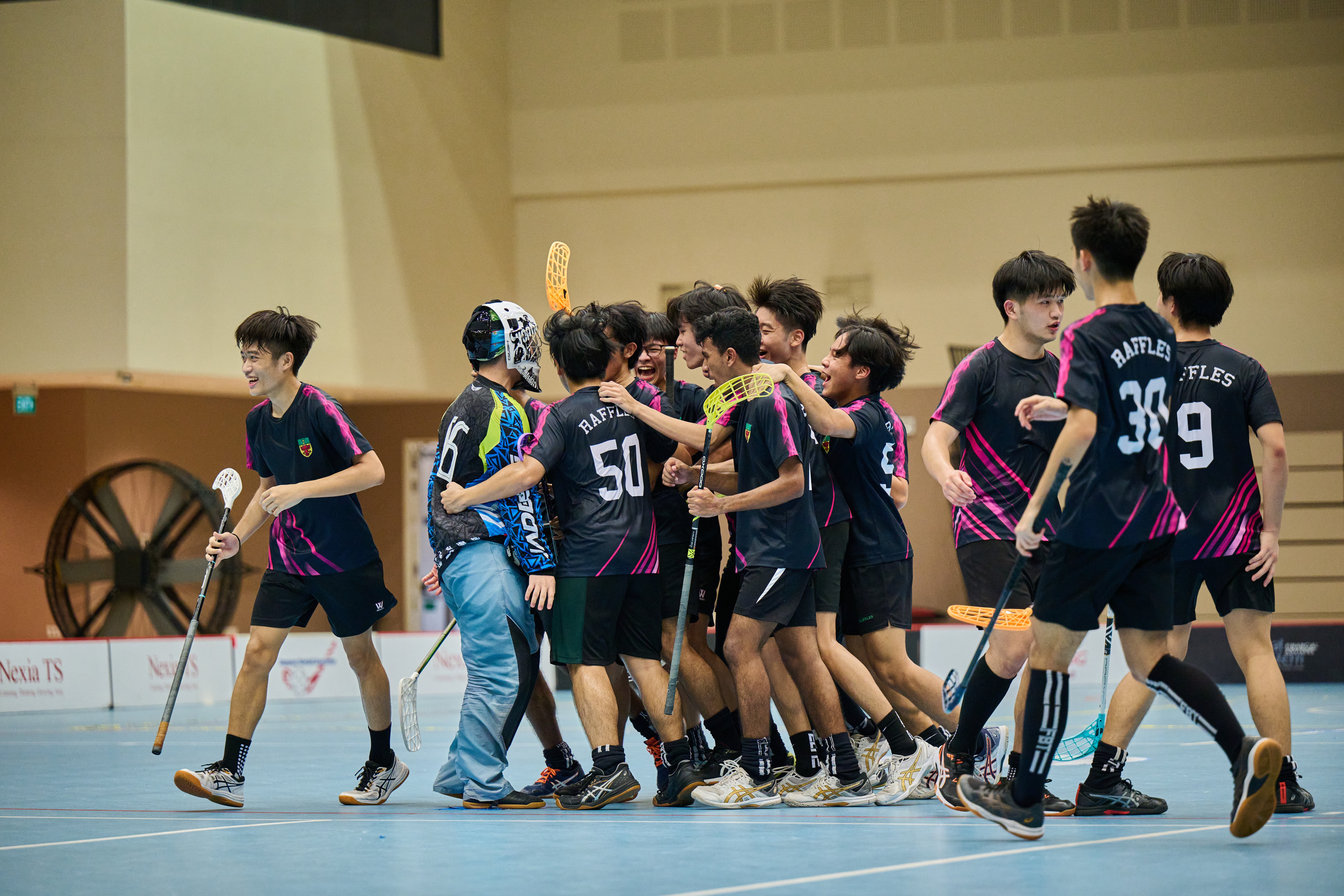 20220519_20220519 SSSC Floorball National A Div Boys Semi Finals Raffles Junior College Vs Anglo-Chinese Junior College_Siaw Woon Chong_0033