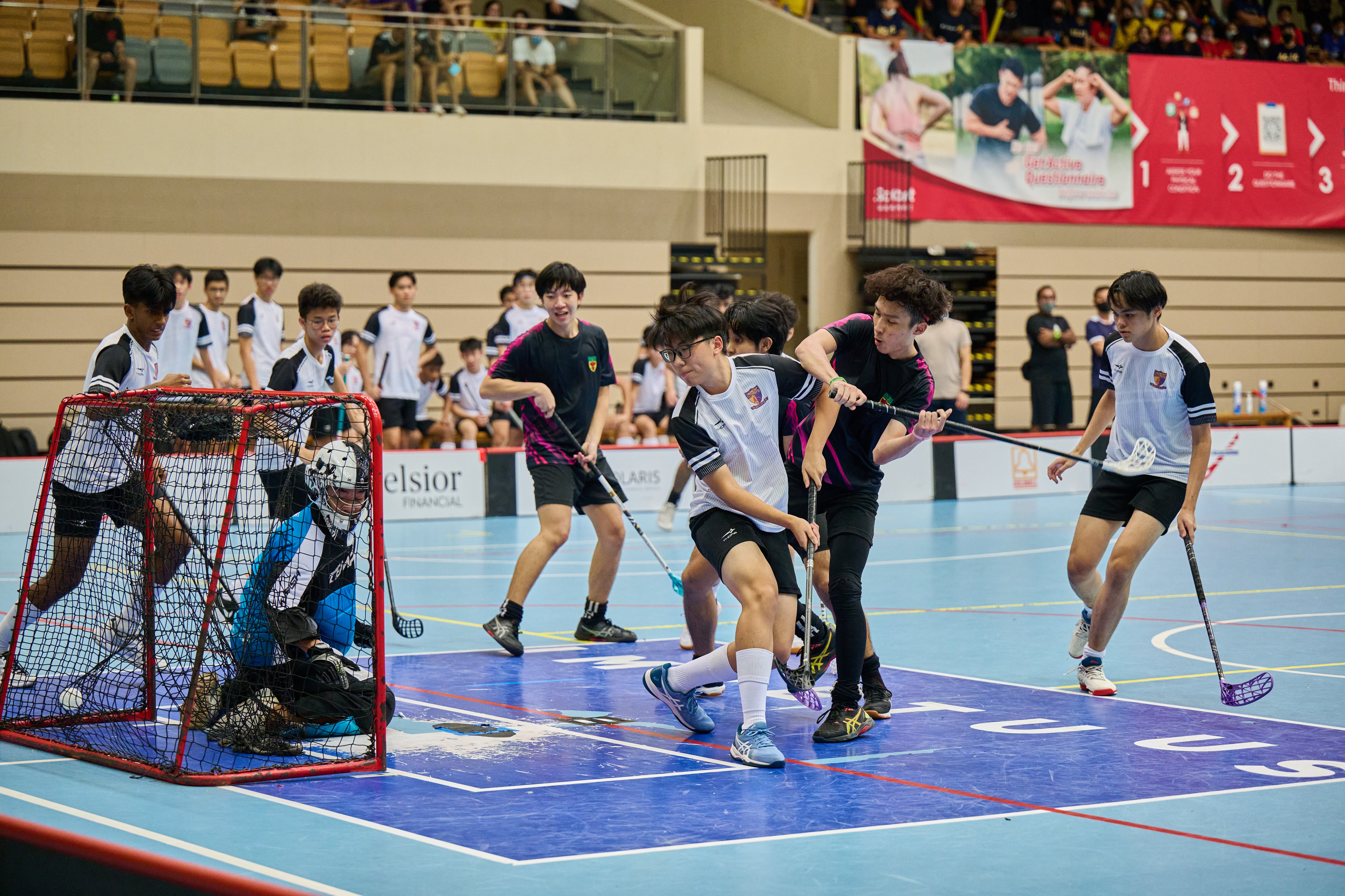 20220519_20220519 SSSC Floorball National A Div Boys Semi Finals Raffles Junior College Vs Anglo-Chinese Junior College_Siaw Woon Chong_0046
