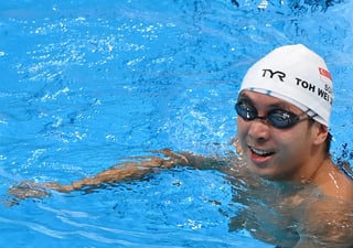 Tokyo 2020: TeamSG Para-Swimmer Toh Wei Soong agonisingly misses out on his 1st Paralympic medal, despite setting new National Record in 50m Butterfly S7 final!