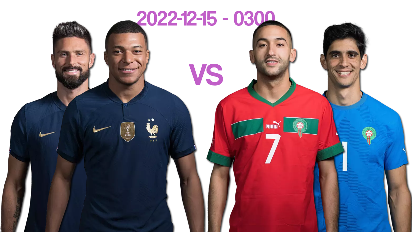 France V Morocco WC2022