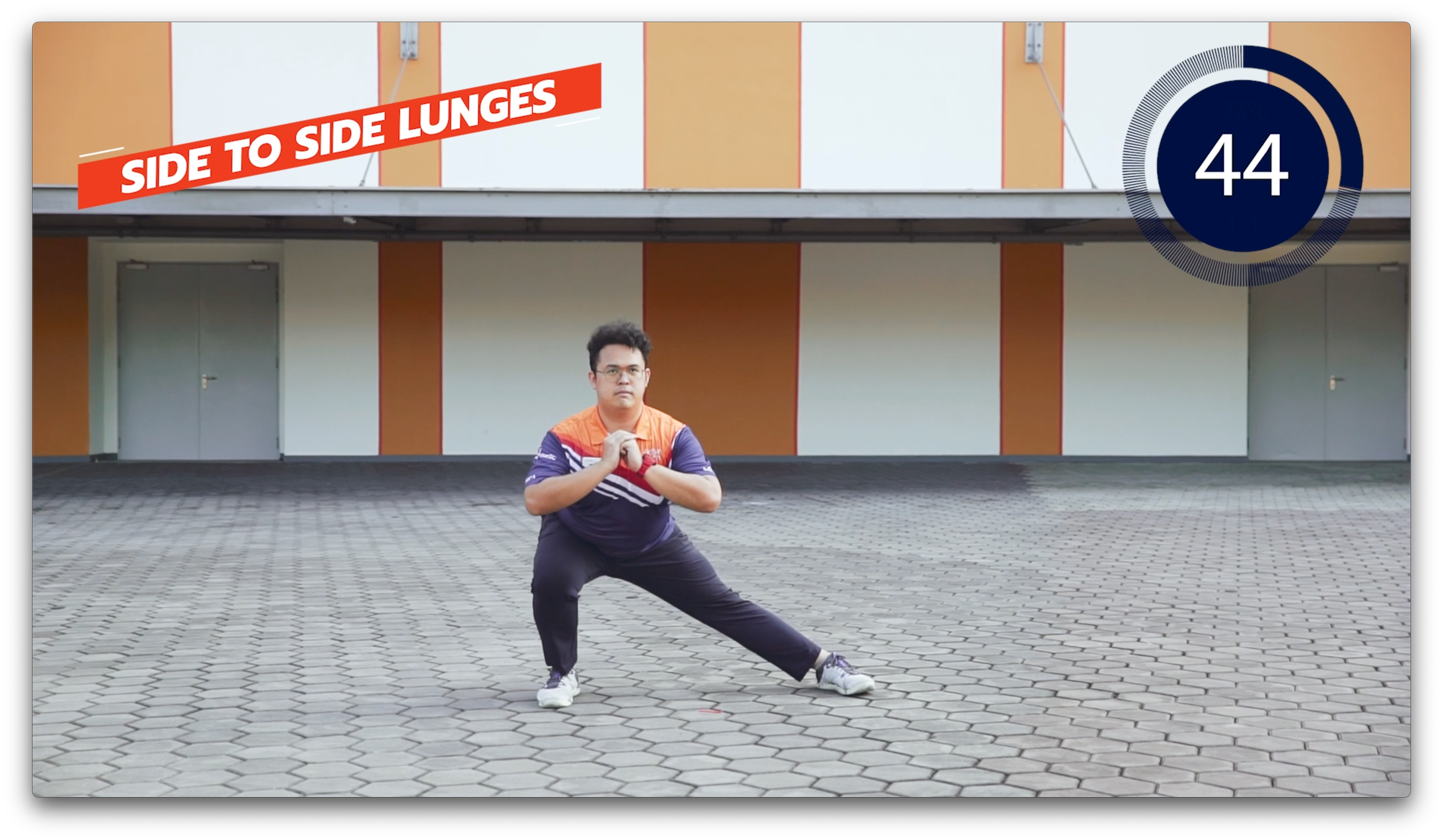 Side to Side Lunges