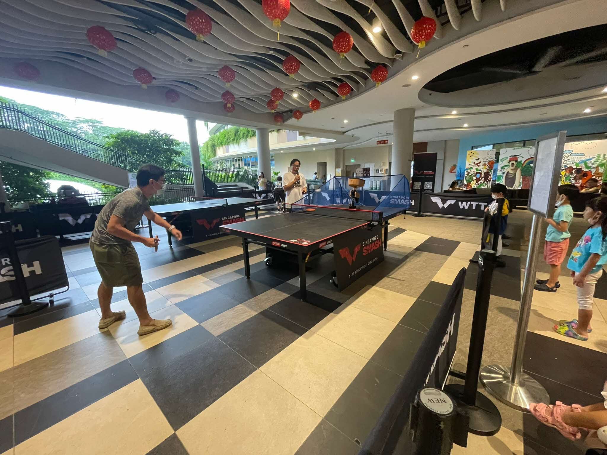 Singapore Smash at the heartlands_Photo credit to World Table Tennis