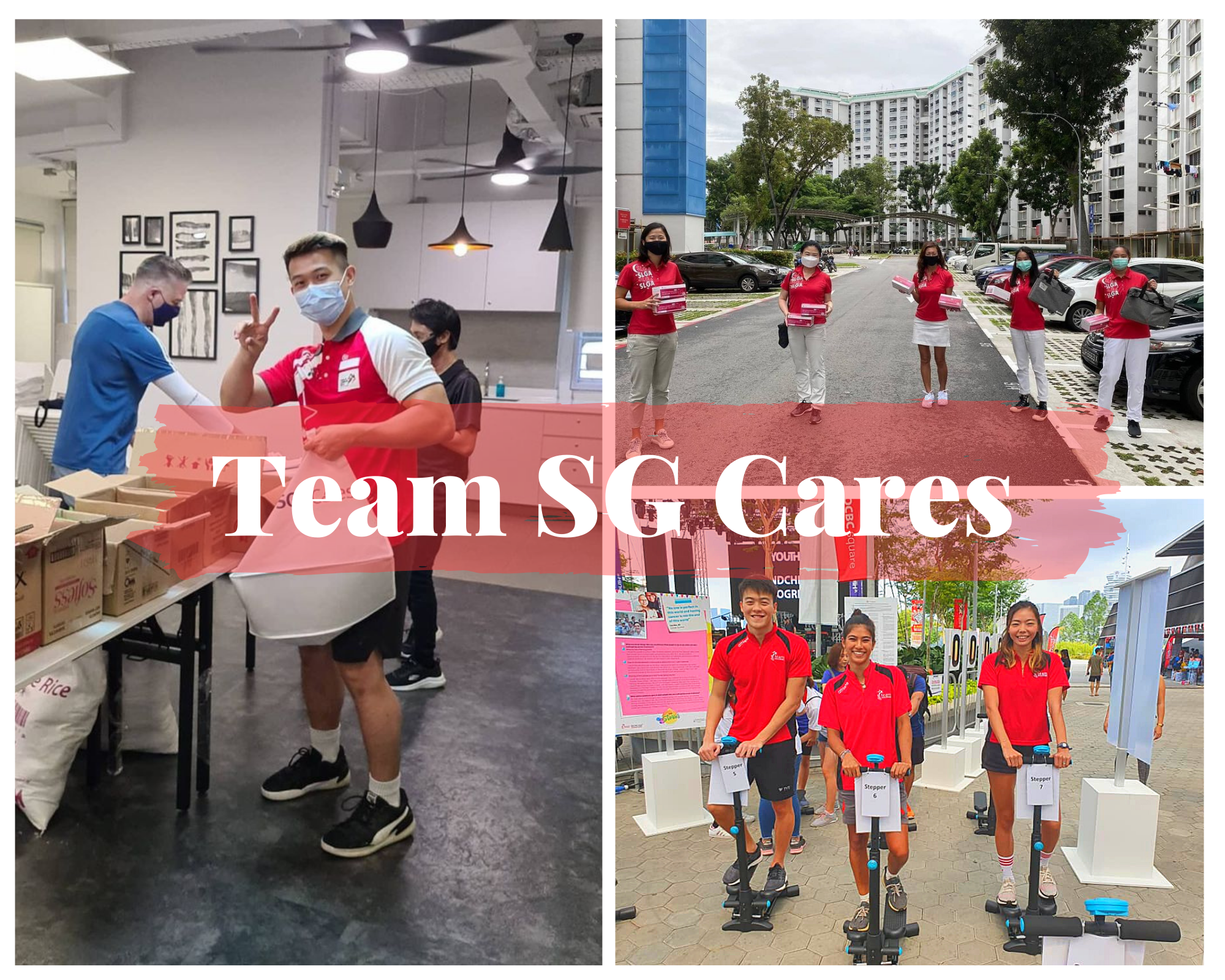TeamSG Cares projects