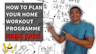 How to Plan Your Home Workout Programme (Made Easy) Quarantine? COVID Lockdown? No problem. Thumbnail