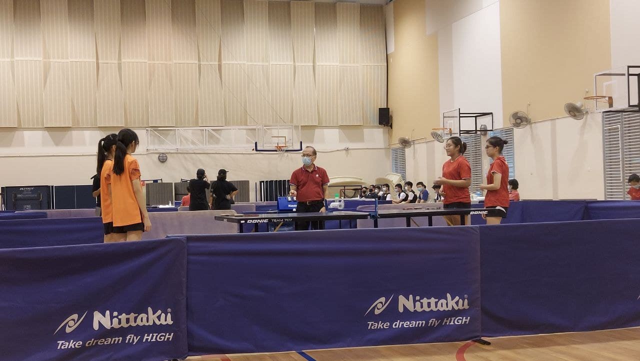 NSG Table Tennis : Hwa Chong Institution's Girls' team extend their unbeaten streak to 5 matches!