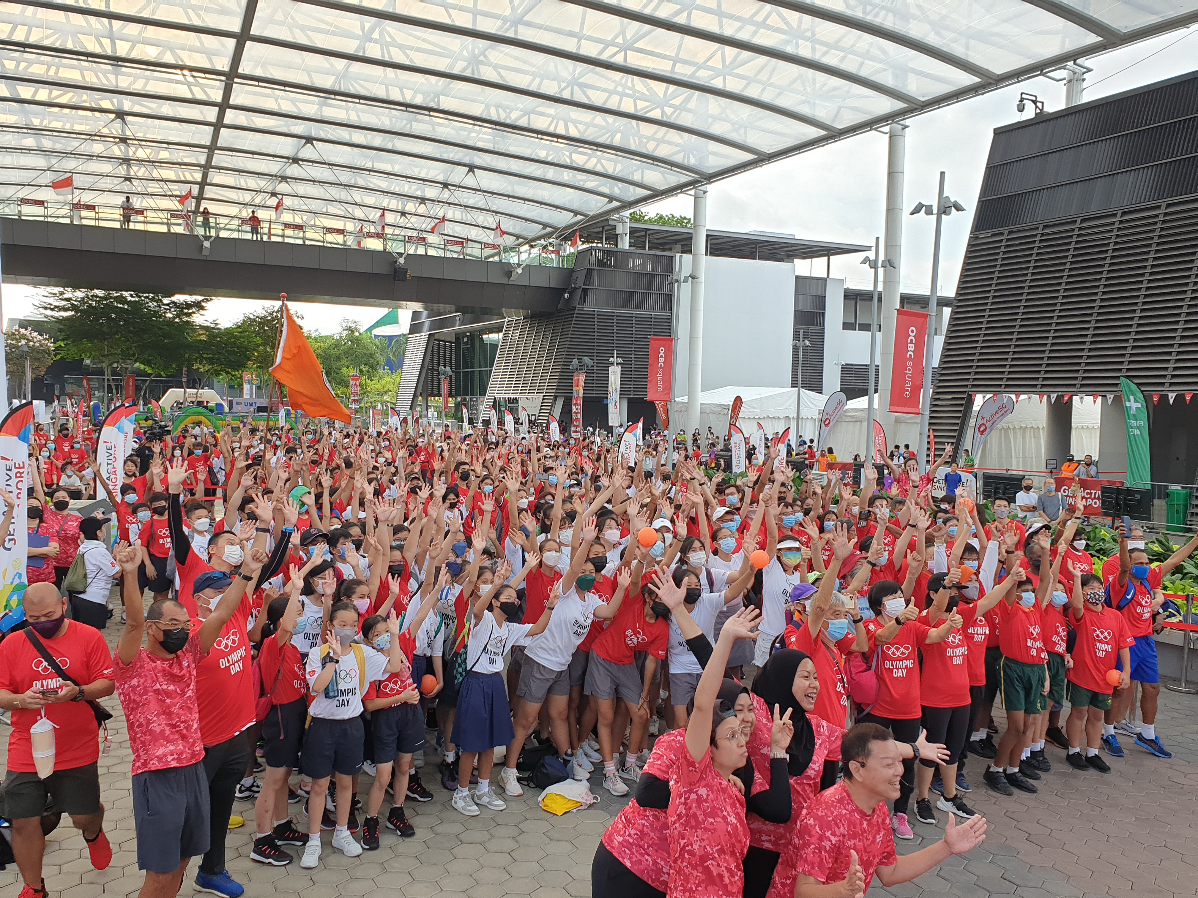 Thousands cheer for return of GetActive! Singapore in full physical format!