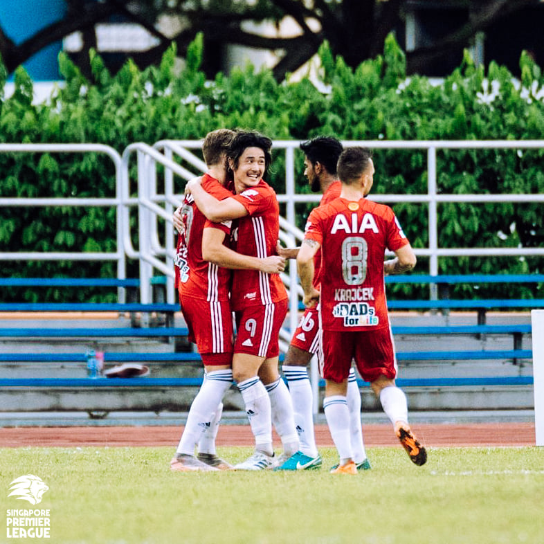 SPL : Lion City Sailors remain 3 points off the lead, after being held 1-1 by Balestier Tigers!