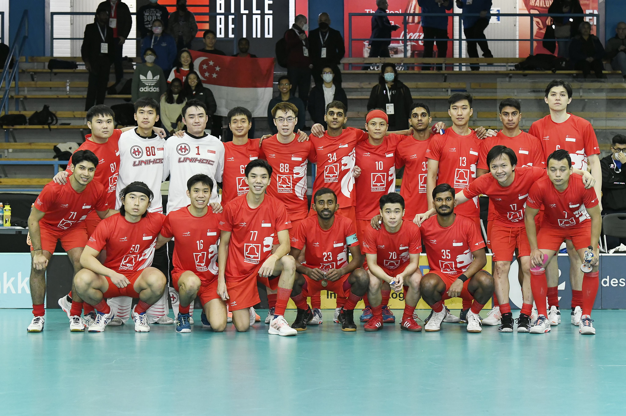 Singapore's Men's Floorballers, closed their World Championships campaign in 16th place!