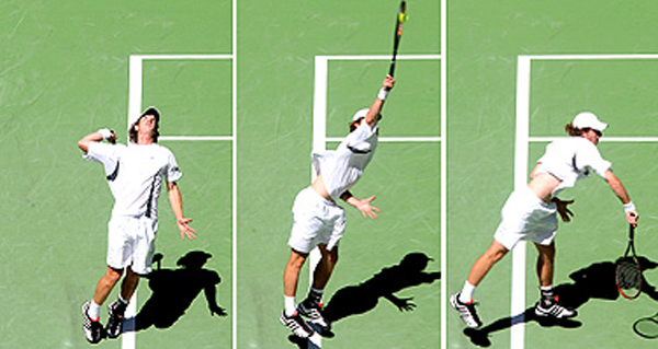 tennis overhead technique