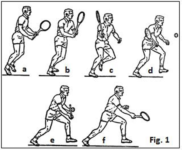 tennis volley technique