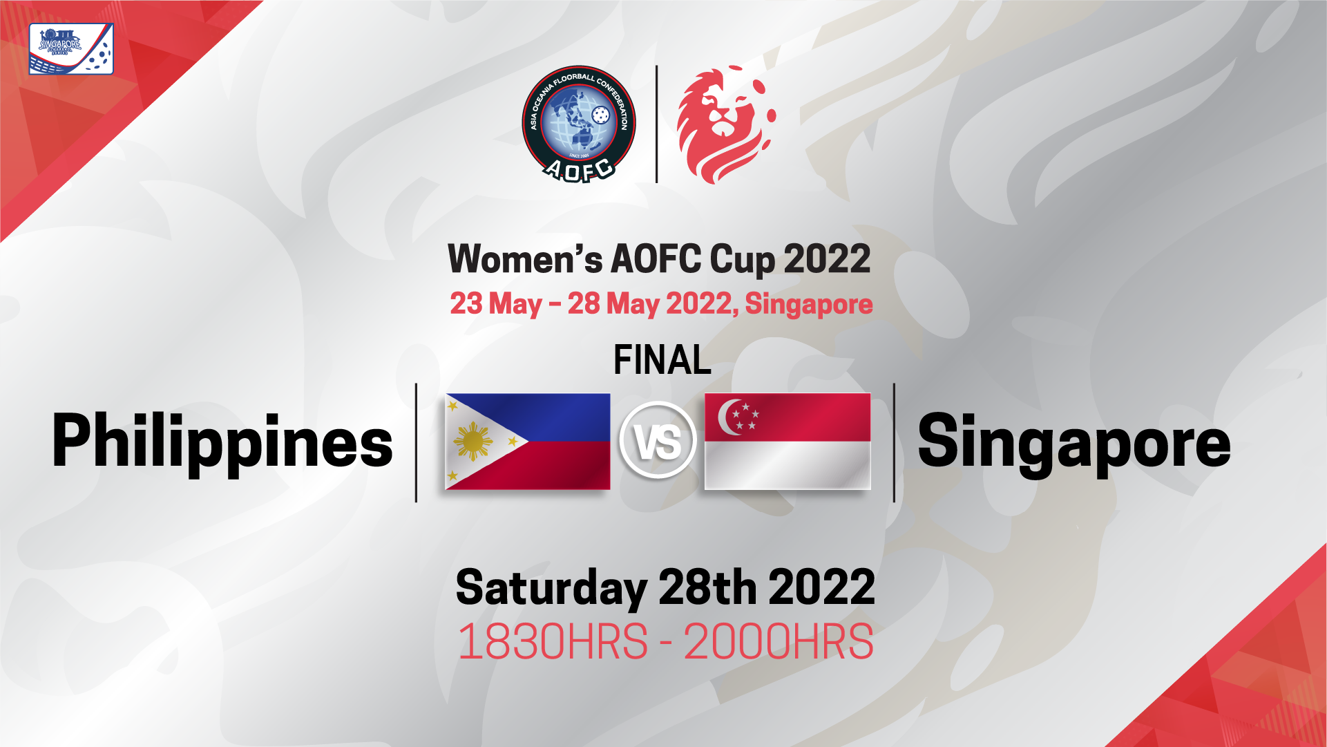 AOFC 1st / 2nd Placer Match - Philippines vs Singapore