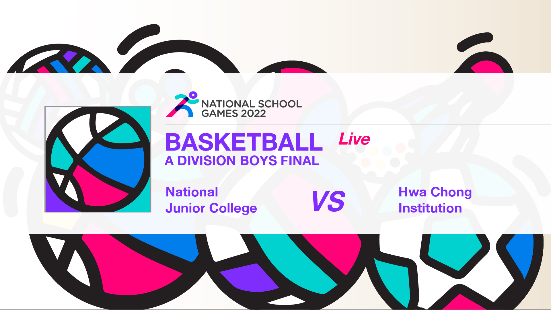 SSSC Basketball A Division Boys Final | National Junior College vs Hwa Chong Instituition