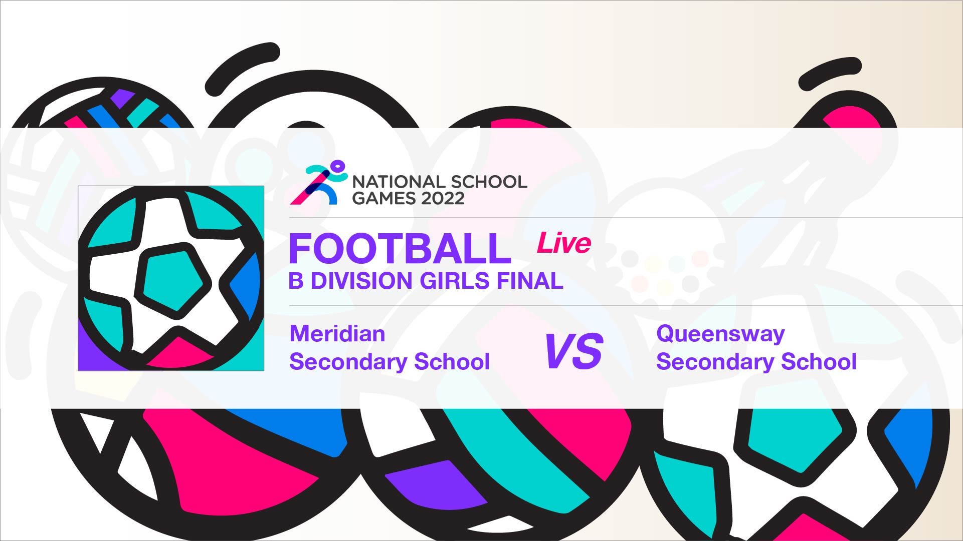 SSSC Football B Division Girls Final | Meridian Secondary School vs Queensway Secondary School