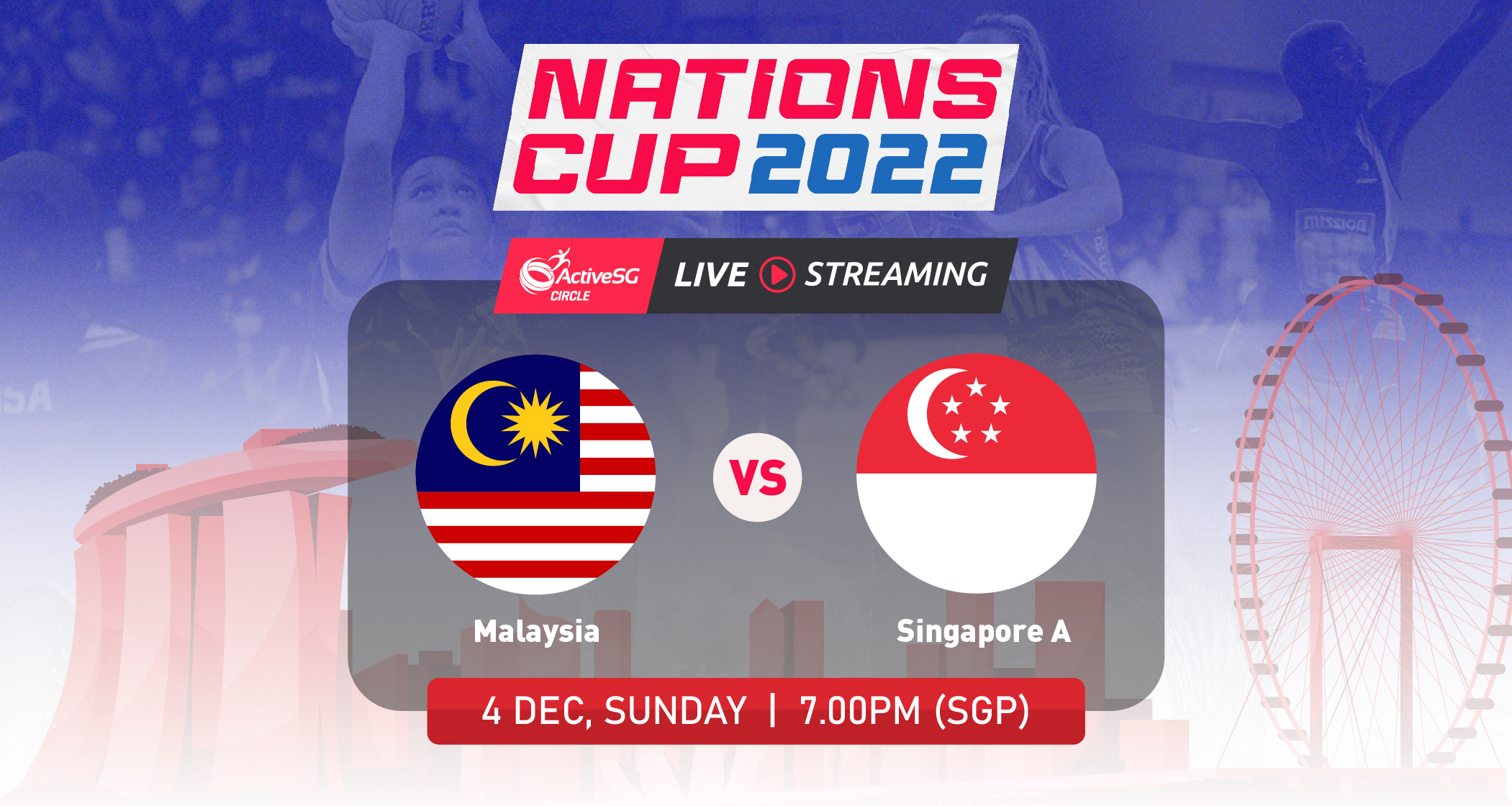 🔴 LIVE: Malaysia 🇲🇾 vs 🇸🇬 Singapore A | Nations Cup 2022