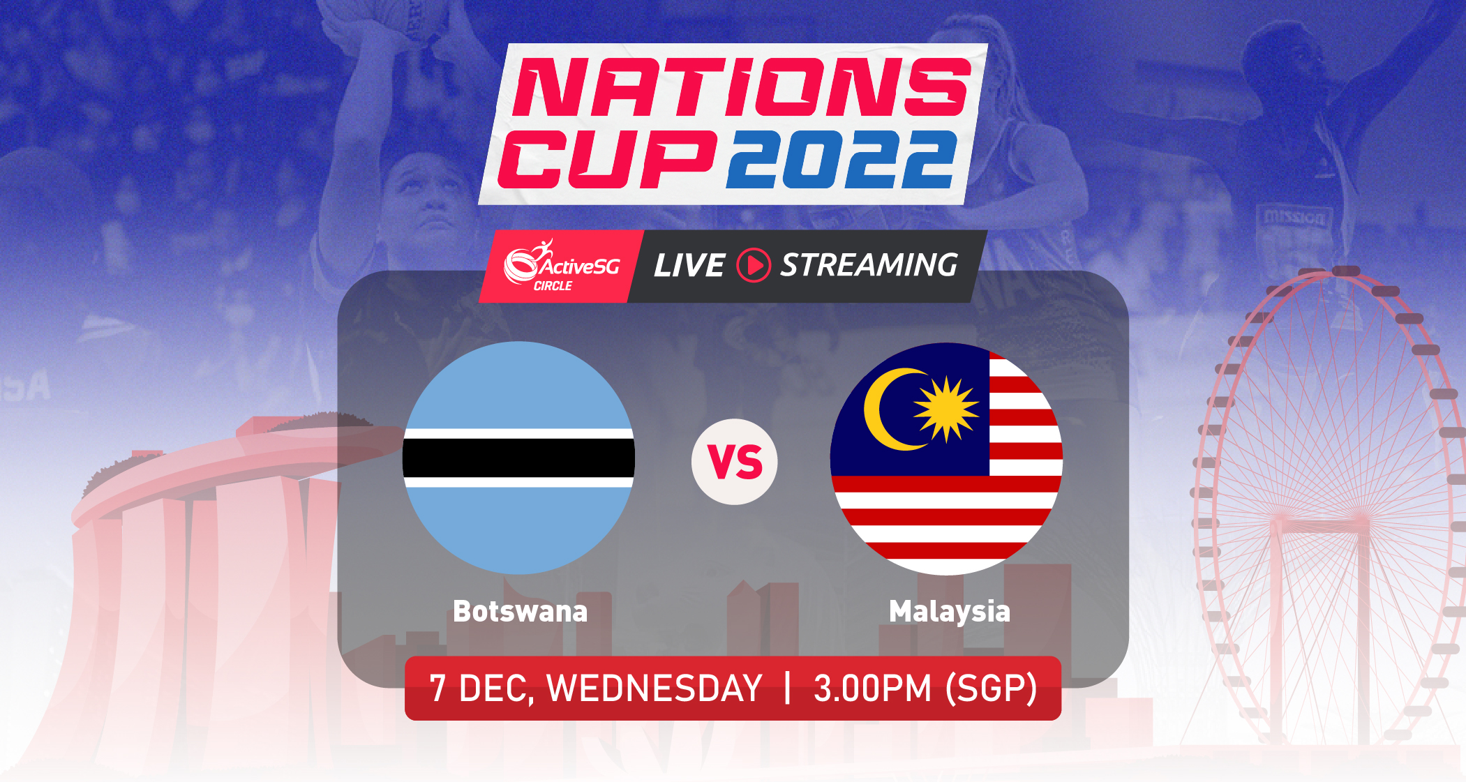 Botswana 🇧🇼 vs 🇲🇾 Malaysia | Nations Cup 2022
