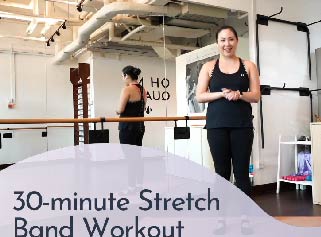 Week 3 - Upper body strength training and flexibility with stretch bands