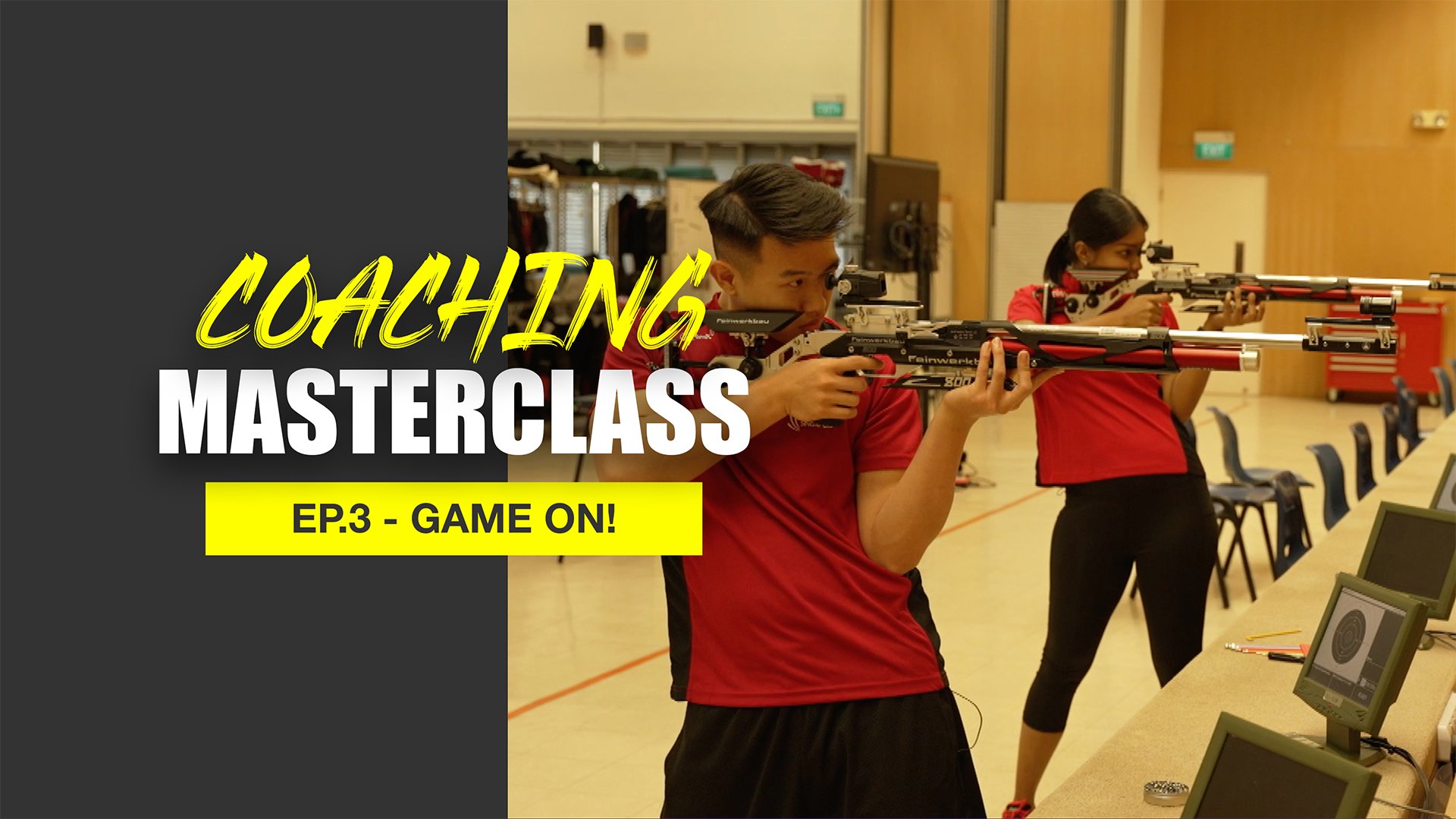 Coaching Masterclass (Shooting) Ep 3 - Game On!