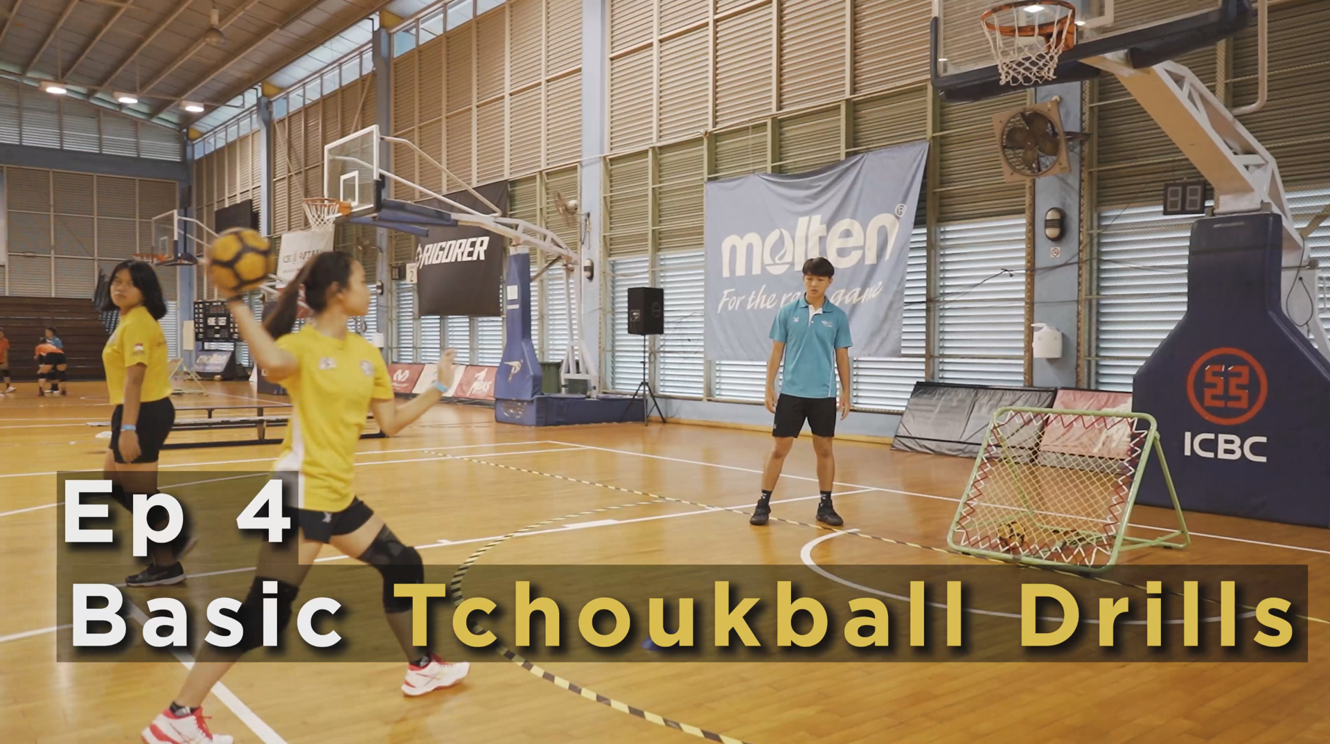 Basic Team Techniques for Tchoukball (Episode 4)