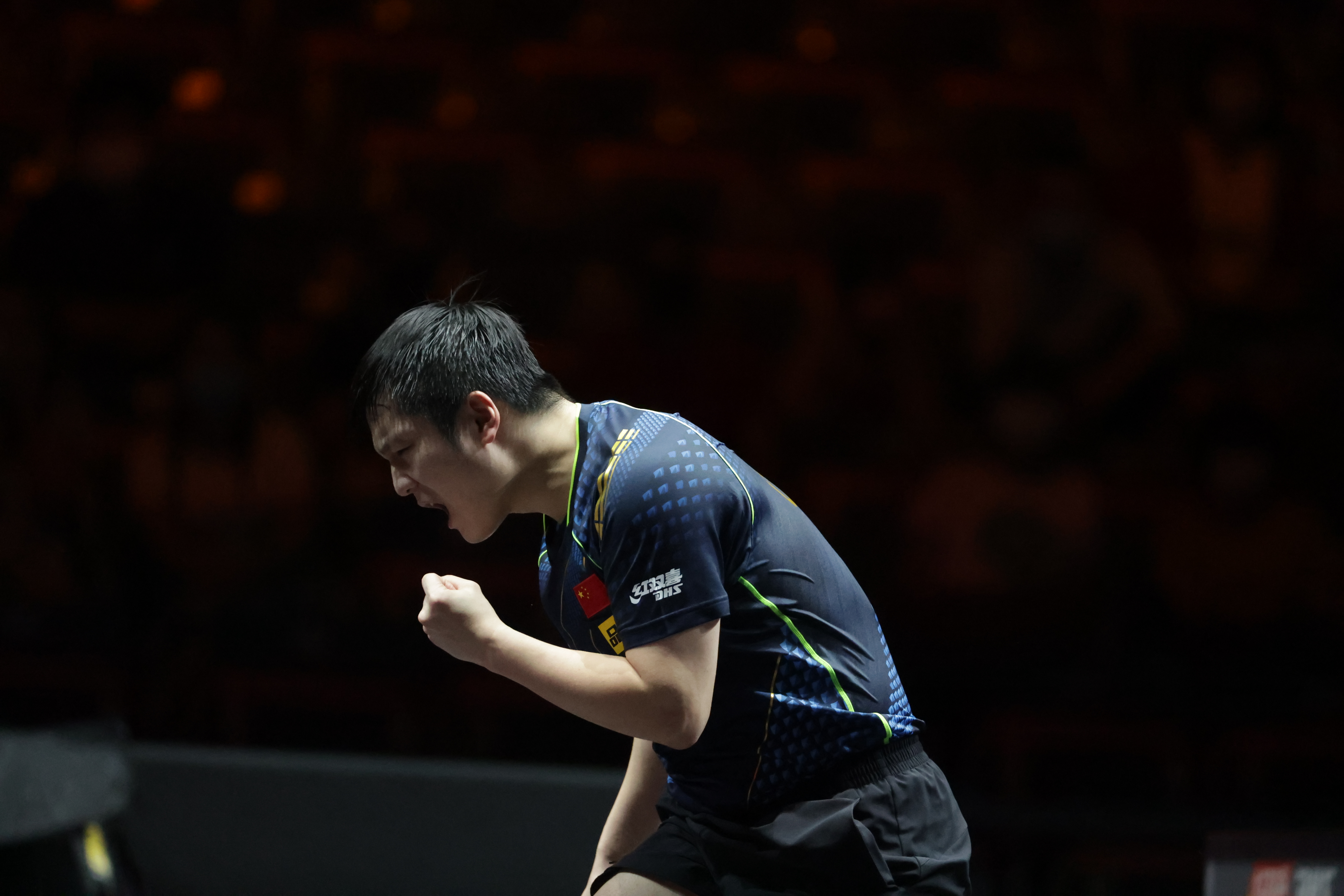 World Champion Fan Zhendong sets up grand finale against Tomokazu Harimoto, in WTT Cup Finals in Singapore!