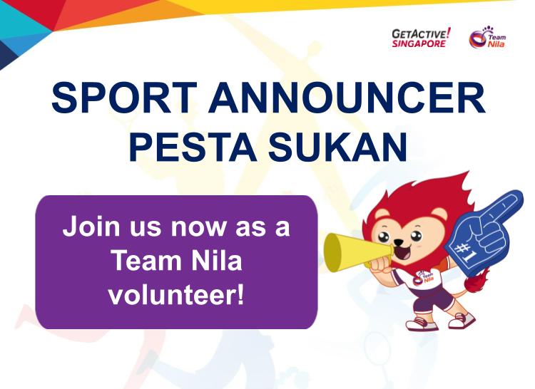 Sport Announcer - Pesta Sukan