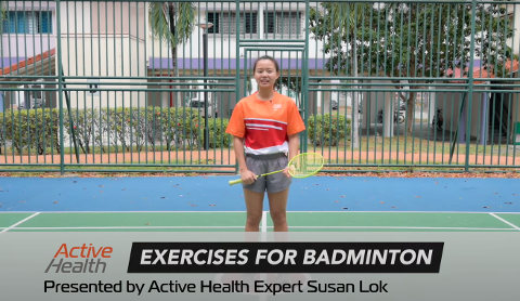 Active Health Exercises for Badminton Thumbnail