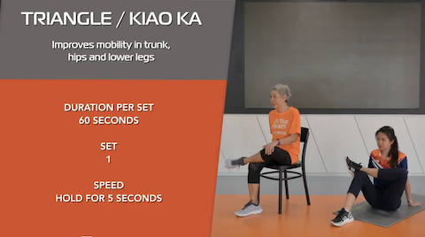 Simple Stretching for Seniors Ep 12 - Kiao Ka Thumbnail