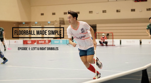 Floorball made simple Ep 1: Left Right Dribbles Thumbnail