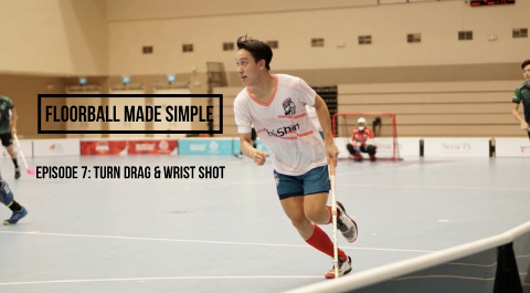 Floorball made simple Ep 7: Turn Drag and Wrist Shot Thumbnail