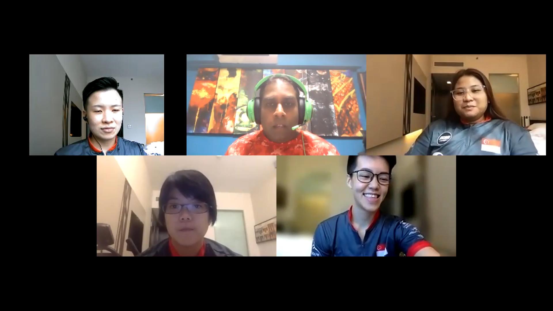 1-on-1 discussion with Singapore's Women's National Bowling Team, after an astonishing overall performance at the 2021 IBF Super World Championships!