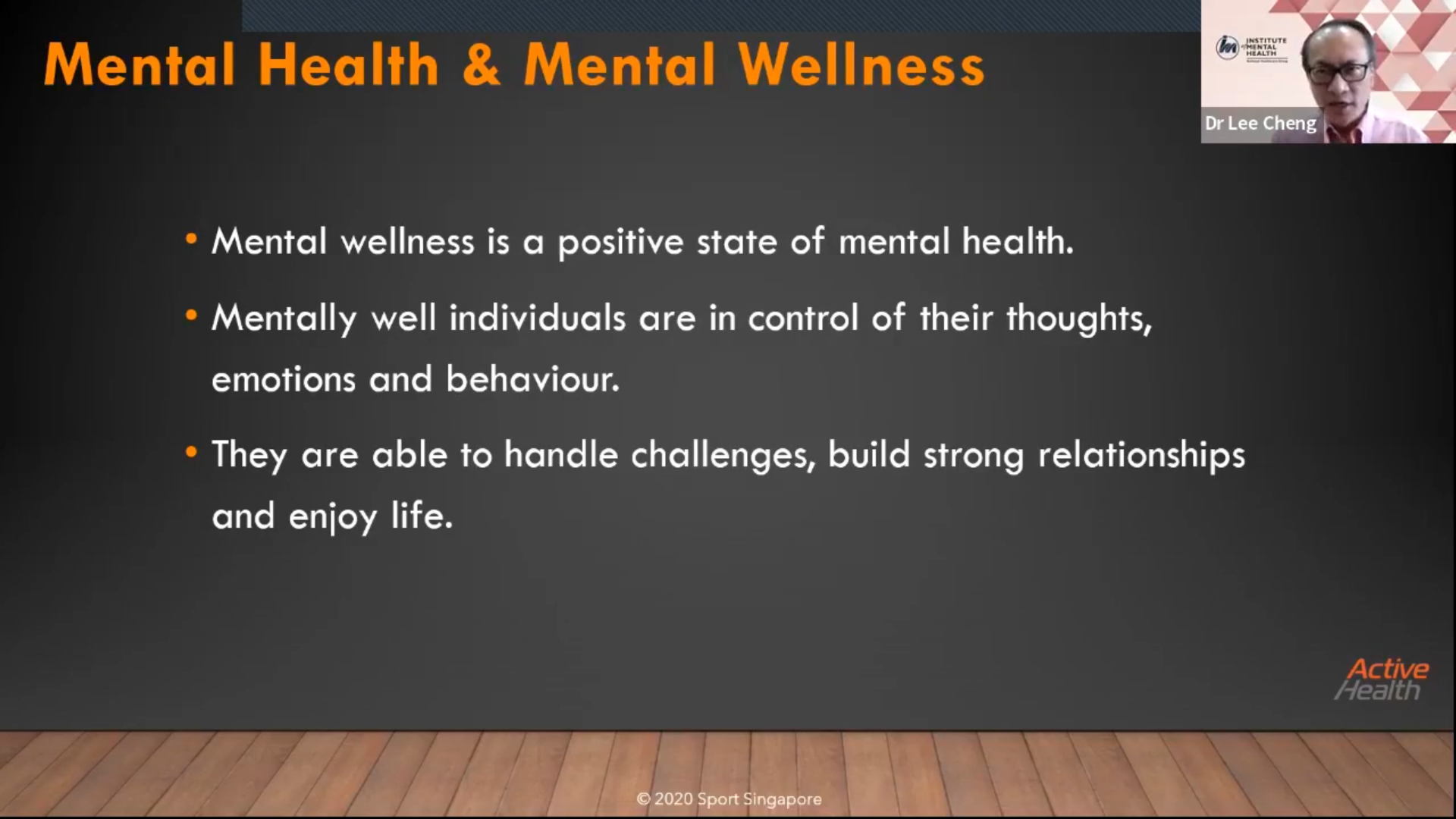 Mental Health & Mental Wellness