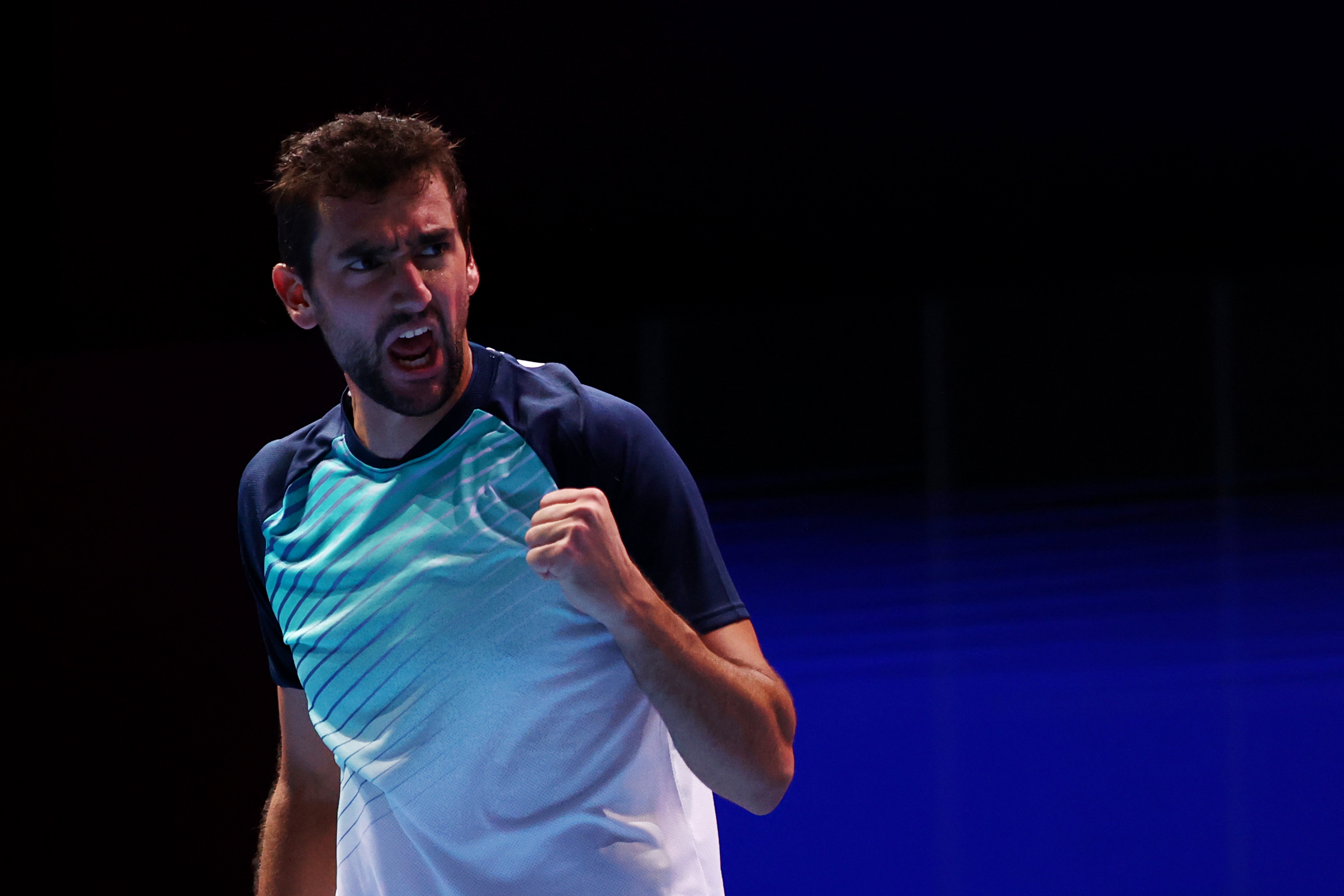 STO 3rd seed Cilic holds off tough Korean challenge to reach the semis!