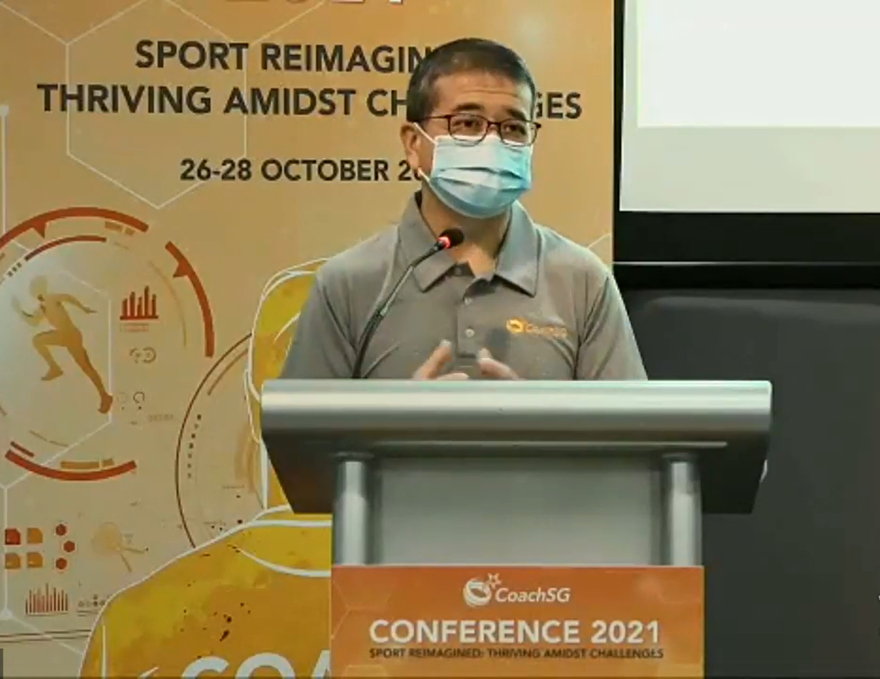 Opening Address by Minister Edwin Tong at the launch of CoachSG Conference 2021 (26 Oct)