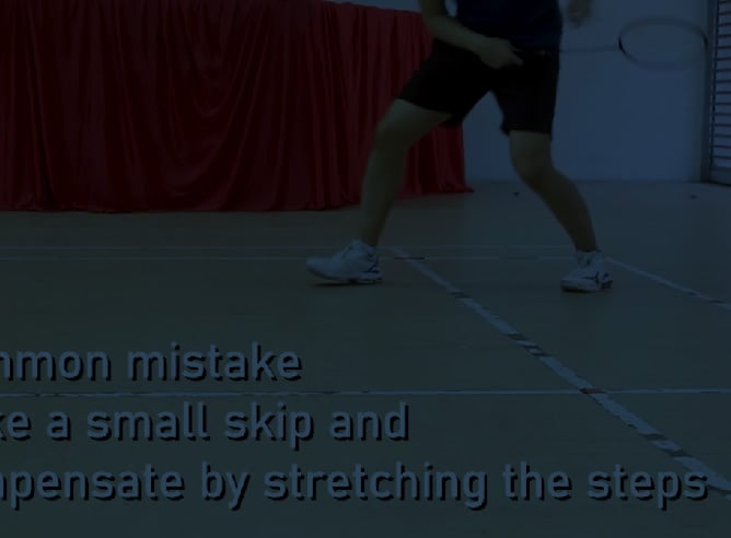 Badminton in a Minute Episode 1 - Front Back Footwork (Beginner)