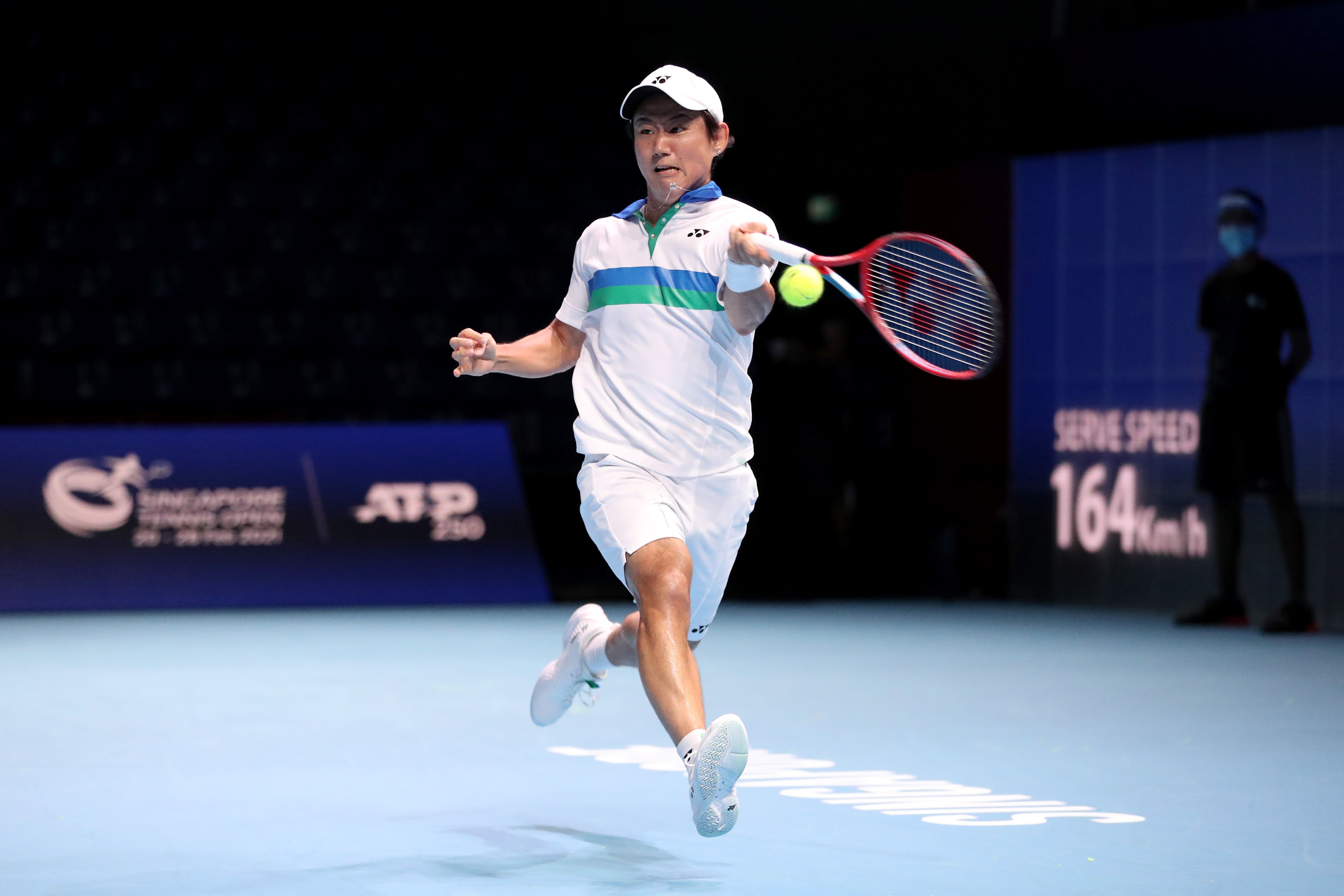 5th seed Nishioka survives strong American challenge to reach STO Rd of 16