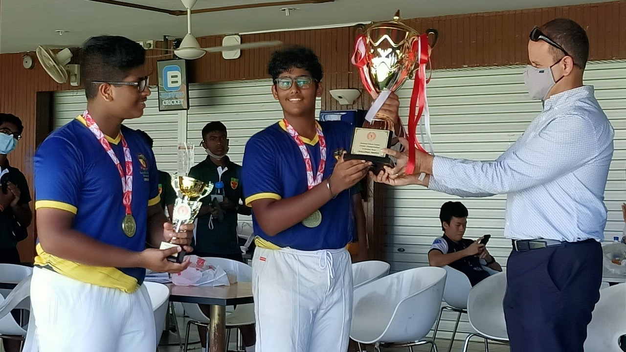 True-blue ACS (I) Cricket Captain in National School Games!