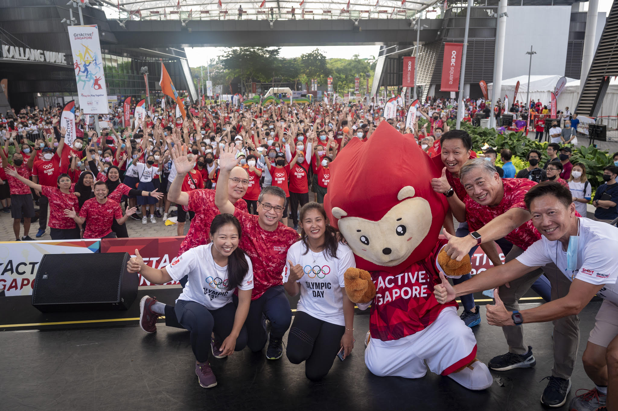 GetActive! Singapore 2022 : Over 2,400 participants at Official Launch & Olympic Day Walk!